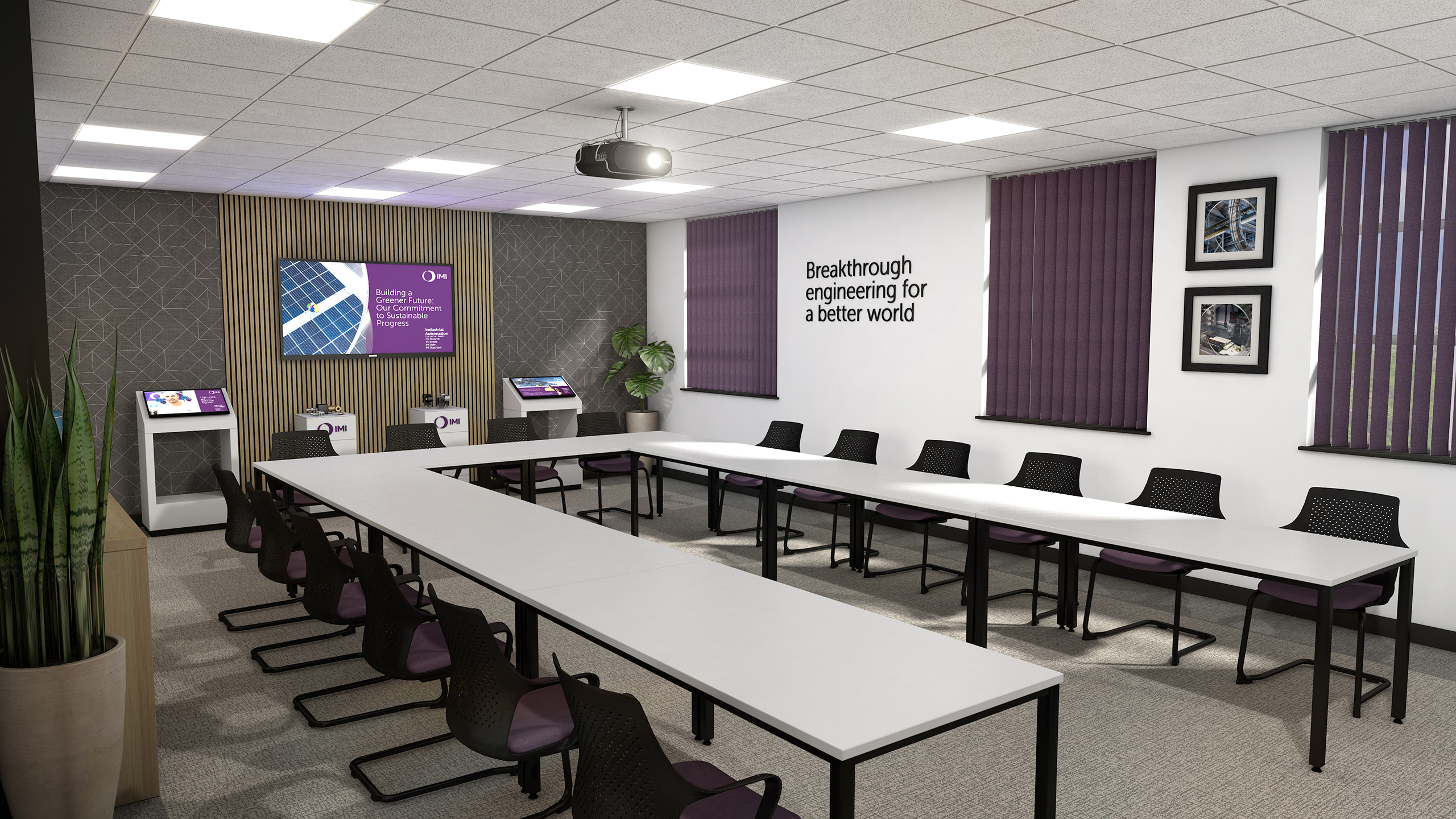 HU3D Office Boardroom Interior Design 12