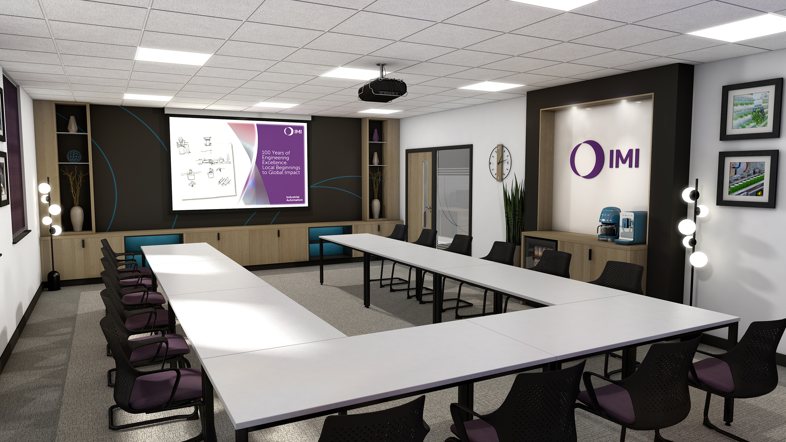 HU3D Office Boardroom Interior Design 14